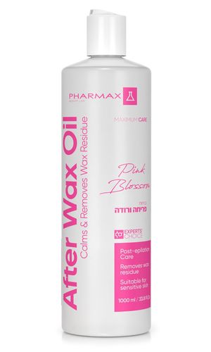 פאראמקס PHARMAX שמן להסרת שעווה ניחוח פריחה - 1 ליטר